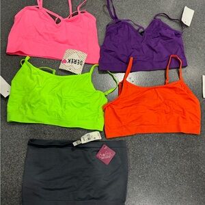 Women's Colorful Bralette Set